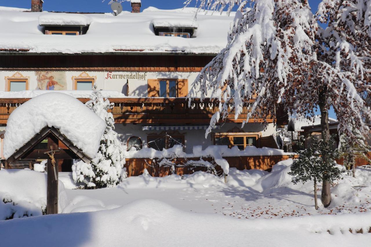 Ferienwohnung Bergzauber Kruen エクステリア 写真